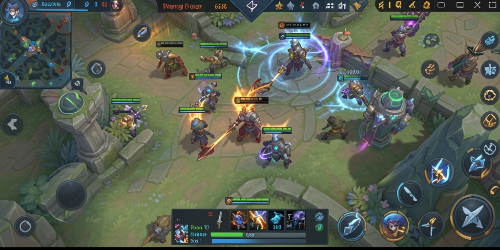Screenshot utama dari gameplay seru <strong>66K</strong> yang menunjukkan strategis permainan.
