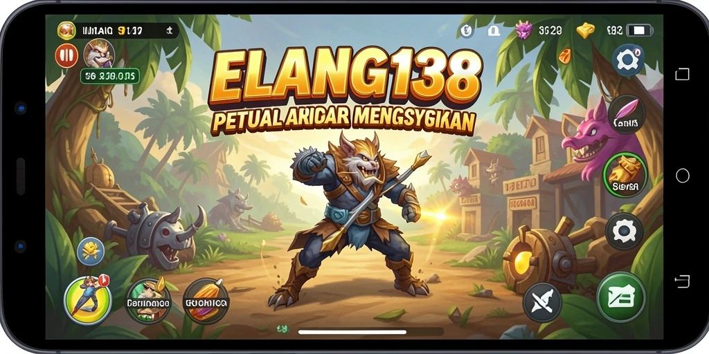 Tangkapan layar gameplay ELANG138 yang menampilkan momen menegangkan.