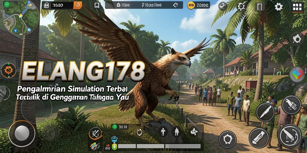Screenshot gameplay ELANG178 menampilkan momen seru dari simulasi petualangan.