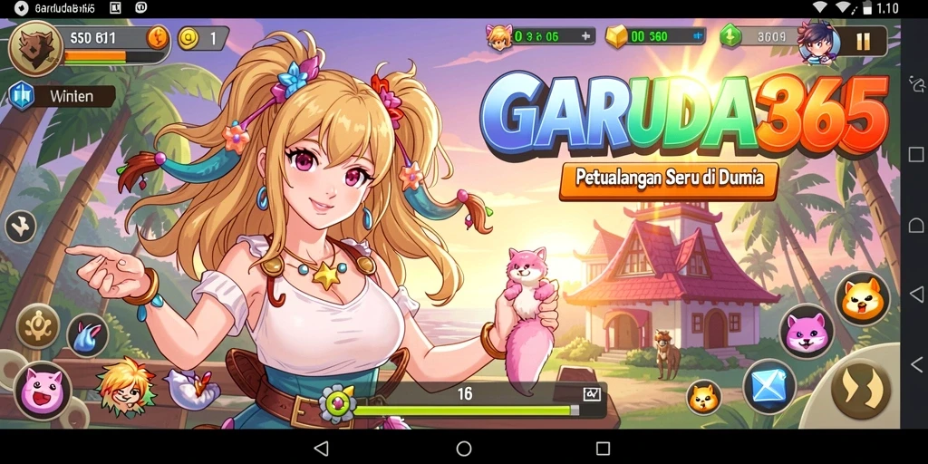 Gameplay seru dan grafis menarik di GARUDA365.