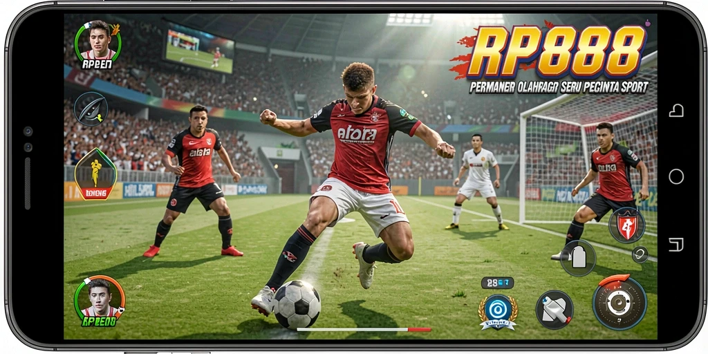Tampilan gameplay yang seru dan kompetitif di RP888.