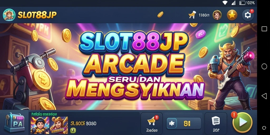 Screenshot menampilkan gameplay menarik dari SLOT88JP yang penuh warna.